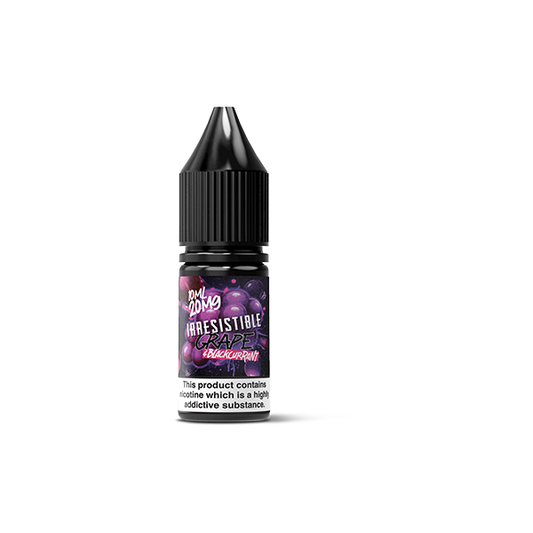 5mg Irresistible 10ml Nic Salt (50VG/50PG) - Flavour: Cherry & Blue Razz