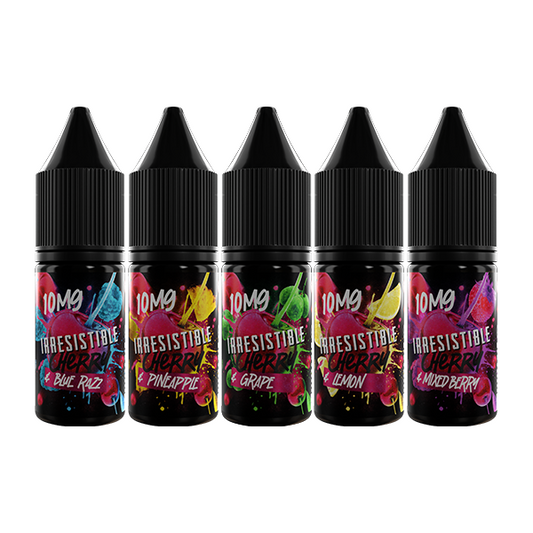 10mg Irresistible 10ml Nic Salt (50VG/50PG) - Flavour: Grape & Orange