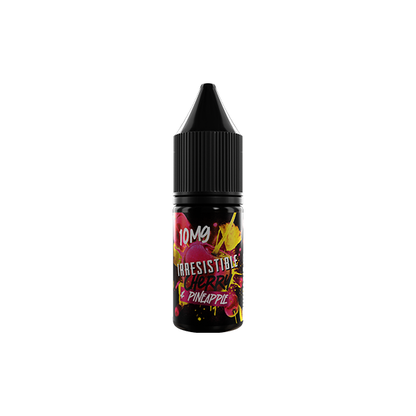 10mg Irresistible 10ml Nic Salt (50VG/50PG) - Flavour: Cherry & Blue Razz