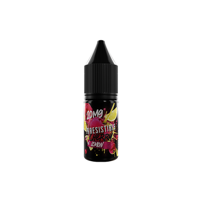 20mg Irresistible 10ml Nic Salt (50VG/50PG) - Flavour: Cherry & Blue Razz