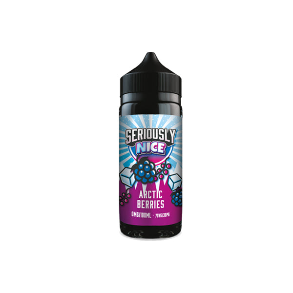 Doozy Vape Co Seriously Nice 100ml Shortfill 0mg (70VG/30PG) - Flavour: Ice N Berg