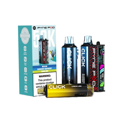 20mg Pyne Pod Click 50K Prefilled Pod Vape Kit - Flavour: Tropical Edition