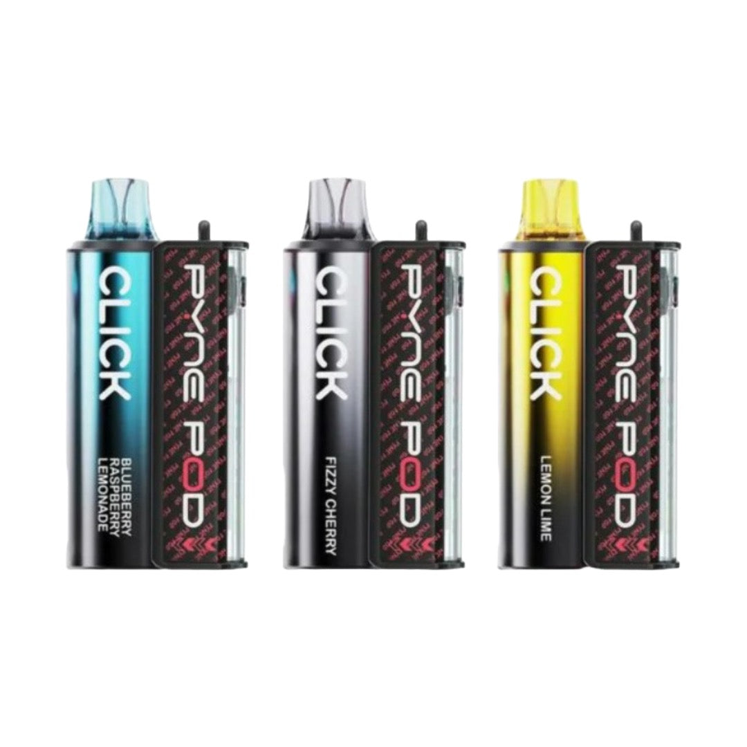 20mg Pyne Pod Click 50K Prefilled Pod Vape Kit - Flavour: Lime Edition
