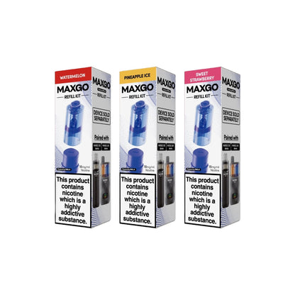 18mg Relx Maxgo Refill Pod - Flavour: Sweet Strawberry