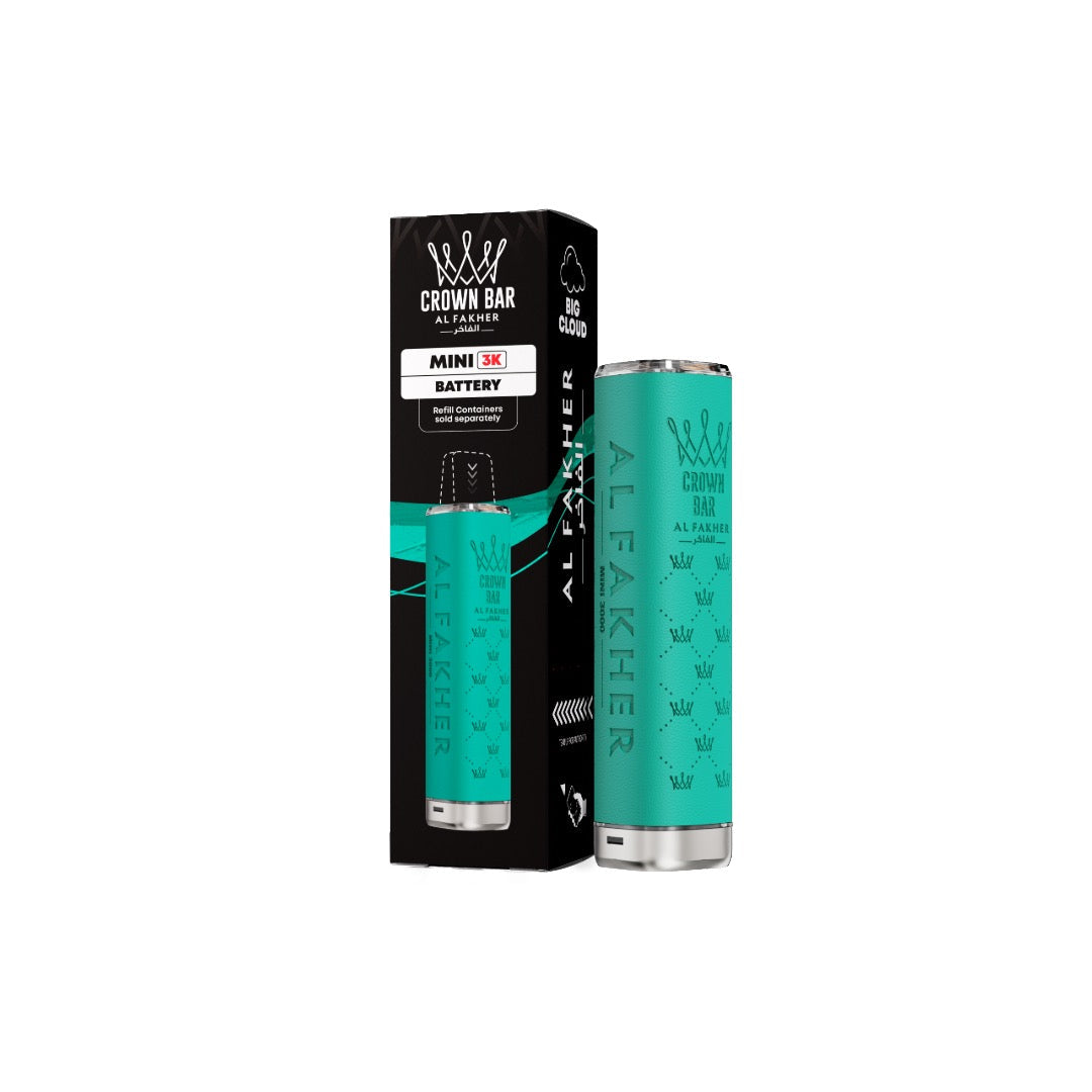 Al Fakher Mini 3K Pod Battery (Device Only) - Color: Blue