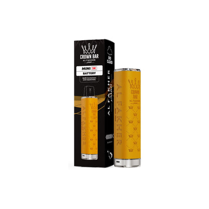 Al Fakher Mini 3K Pod Battery (Device Only) - Color: Yellow