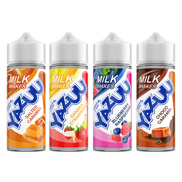 0mg Yazuu Milk Shakes 100ml Shortfill (70VG/30PG) - Flavour: Salted Caramel