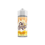 0mg Oh Crepe 100ml Shortfill (70VG/30PG) - Flavour: S'mores