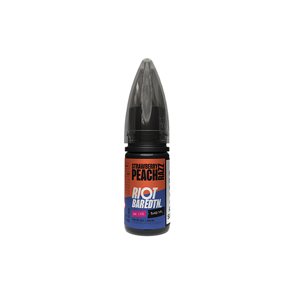 5mg Riot Squad BAR EDTN 10ml Nic Salts (50VG/50PG) - Flavour: Strawberry Raspberry Cherry