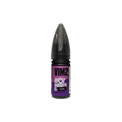 5mg Riot Squad BAR EDTN 10ml Nic Salts (50VG/50PG) - Flavour: Sour Strawberry