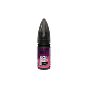 5mg Riot Squad BAR EDTN 10ml Nic Salts (50VG/50PG) - Flavour: Blueberry Sour Raspberry