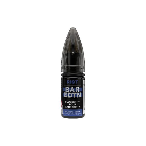 10mg Riot Squad BAR EDTN 10ml Nic Salts (50VG/50PG) - Flavour: Smashed Apple Pie