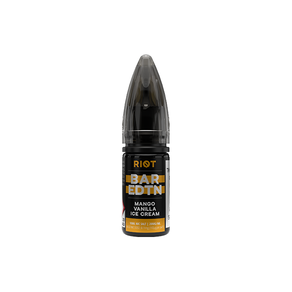 10mg Riot Squad BAR EDTN 10ml Nic Salts (50VG/50PG) - Flavour: Smashed Apple Pie