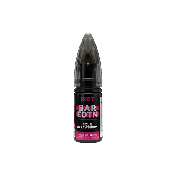 10mg Riot Squad BAR EDTN 10ml Nic Salts (50VG/50PG) - Flavour: Smashed Apple Pie