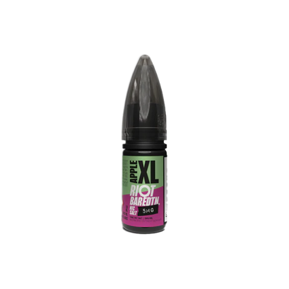 10mg Riot Squad BAR EDTN 10ml Nic Salts (50VG/50PG) - Flavour: Lemon Lime