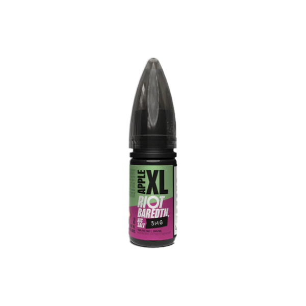 10mg Riot Squad BAR EDTN 10ml Nic Salts (50VG/50PG) - Flavour: Smashed Apple Pie