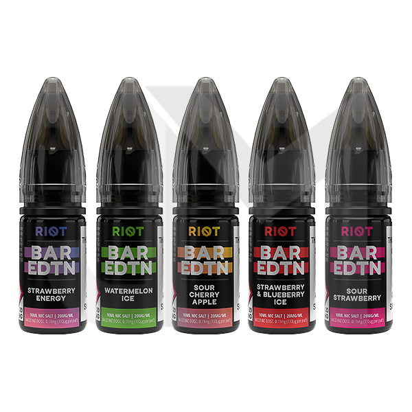 10mg Riot Squad BAR EDTN 10ml Nic Salts (50VG/50PG) - Flavour: Smashed Apple Pie