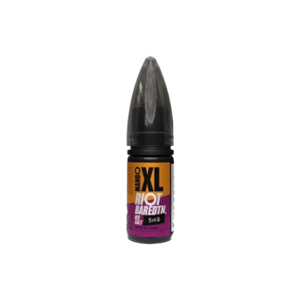 10mg Riot Squad BAR EDTN 10ml Nic Salts (50VG/50PG) - Flavour: Mango XL