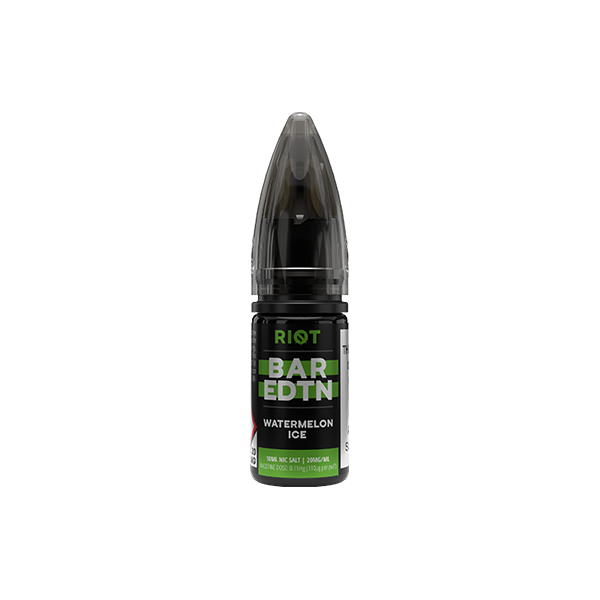 20mg Riot Squad BAR EDTN 10ml Nic Salts (50VG/50PG) - Flavour: Smashed Apple Pie