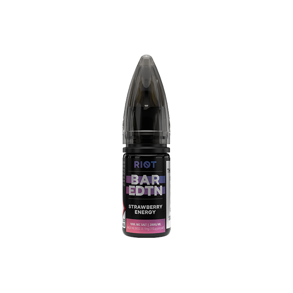 20mg Riot Squad BAR EDTN 10ml Nic Salts (50VG/50PG) - Flavour: Smashed Apple Pie