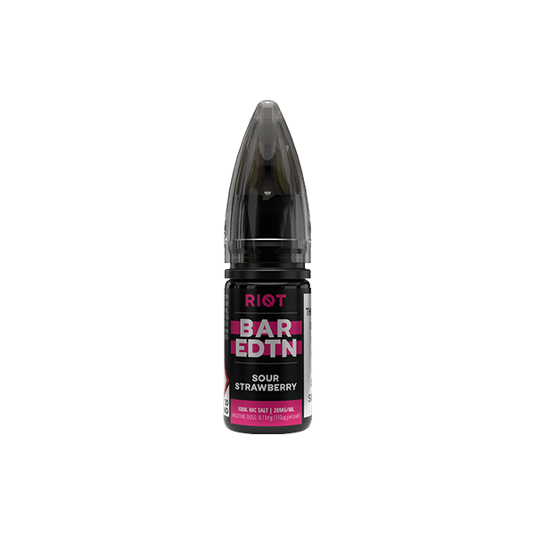 20mg Squad BAR EDTN 10ml Nic Salts (50VG/50PG) - Flavour: Cherry Fizz
