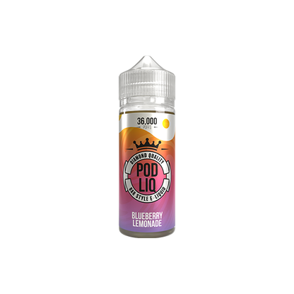 0mg Riot Squad Pod Liq Shortfill 100ml (50VG/50PG) - Flavour: Cherry Lime Blue Raspberry