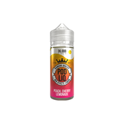 0mg Riot Squad Pod Liq Shortfill 100ml (70VG/30PG) - Flavour: Peach Cherry Lemonade