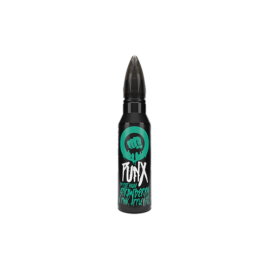 0mg Riot Squad Punx 50ml Shortfill (70VG/30PG) - Flavour: Banana Rasberry & Dragonfruit