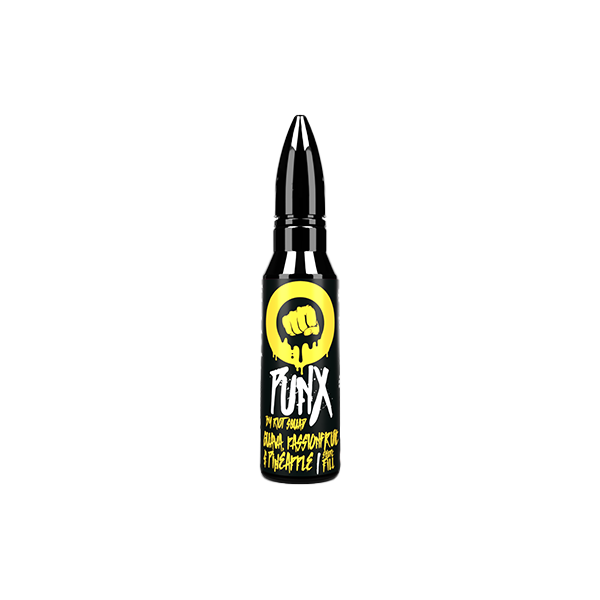 0mg Riot Squad Punx 50ml Shortfill (70VG/30PG) - Flavour: Strawberry Raspberry & Blueberry