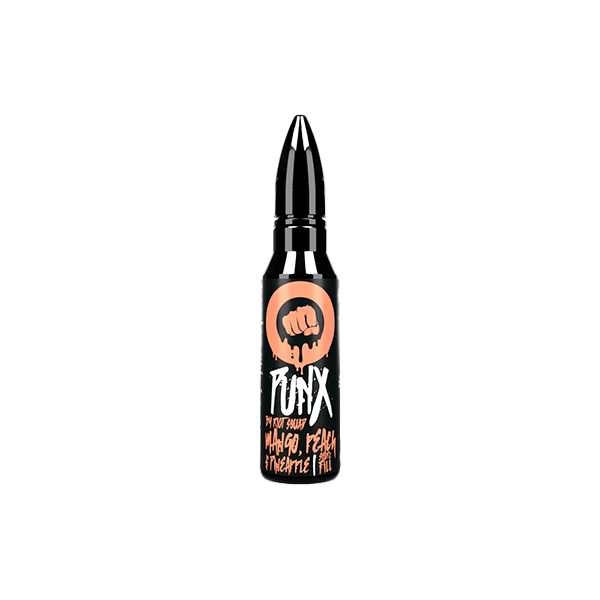 0mg Riot Squad Punx 50ml Shortfill (70VG/30PG) - Flavour: Guava Passion Fruit and Pineapple