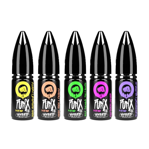 5mg Riot Squad Punx 10ml Nic Salt (50VG/50PG) - Flavour: Apple Cucumber Mint & Aniseed