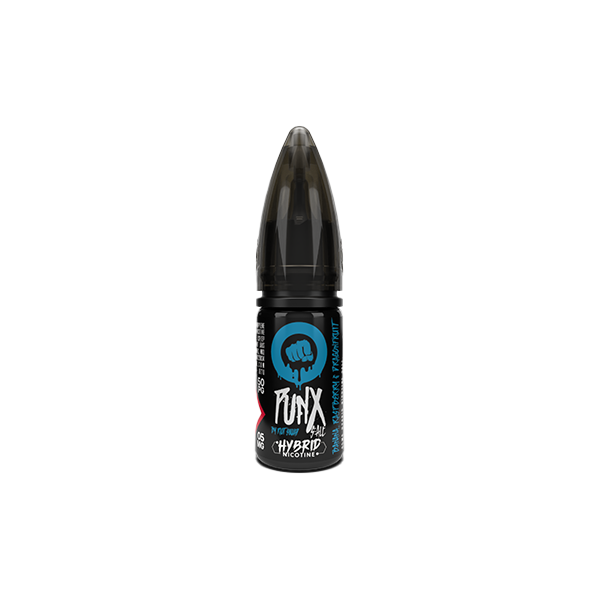 10mg Riot Squad Punx 10ml Nic Salt (50VG/50PG) - Flavour: Strawberry & Pink Apple