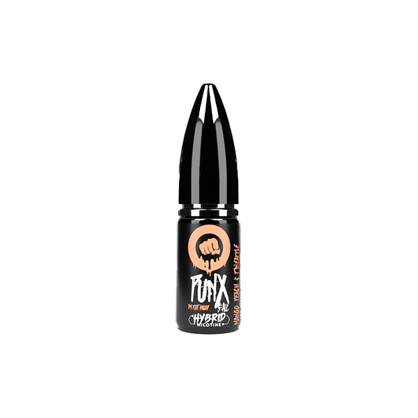 10mg Riot Squad Punx 10ml Nic Salt (50VG/50PG) - Flavour: Strawberry & Pink Apple