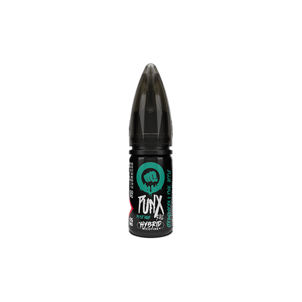 10mg Riot Squad Punx 10ml Nic Salt (50VG/50PG) - Flavour: Apple Cucumber Mint & Aniseed