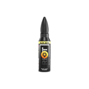 0mg Riot Squad Black Edition V2 2x 50ml Shortfill (70VG/30PG) - Flavour: Rhubarb & Passionfruit