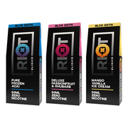 0mg Riot Squad Black Edition V2 2x 50ml Shortfill (70VG/30PG) - Flavour: Rich Black Grape