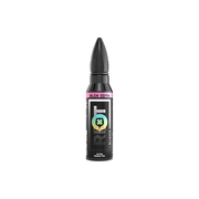 0mg Riot Squad Black Edition V2 2x 50ml Shortfill (70VG/30PG) - Flavour: Rhubarb & Passionfruit