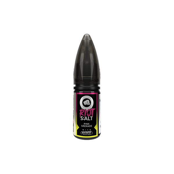 10mg Riot Squad Original Nic Salts 10ml (50VG/50PG) - Flavour: Bubblegun