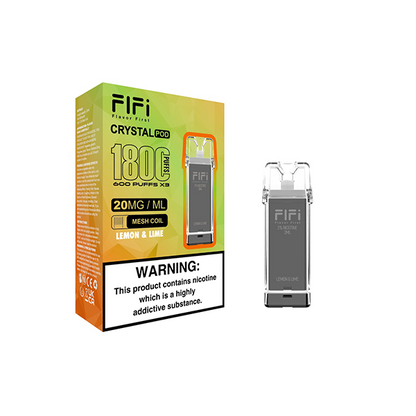 FLFI Crystal Replacement Pods 1800 Puffs 2ml - Flavour: Blueberry Sour Raspberry
