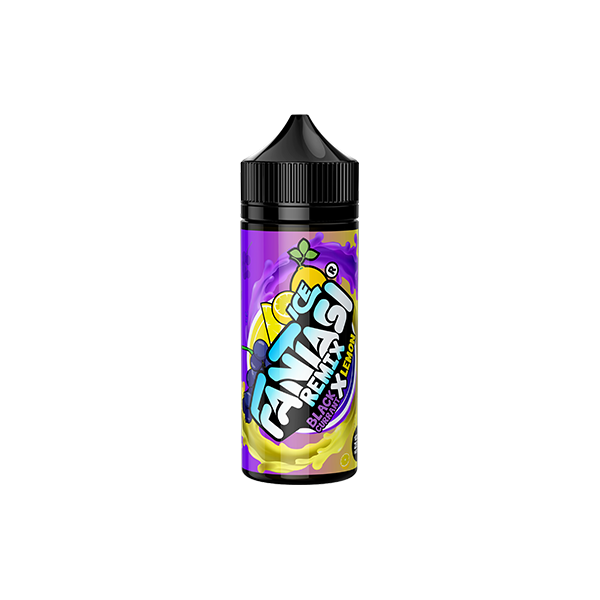 0mg Fantasi Ice Remix 100ml Shortfill E-Liquid (70VG/30PG) - Flavour: Blue Raspberry x Cherry Ice