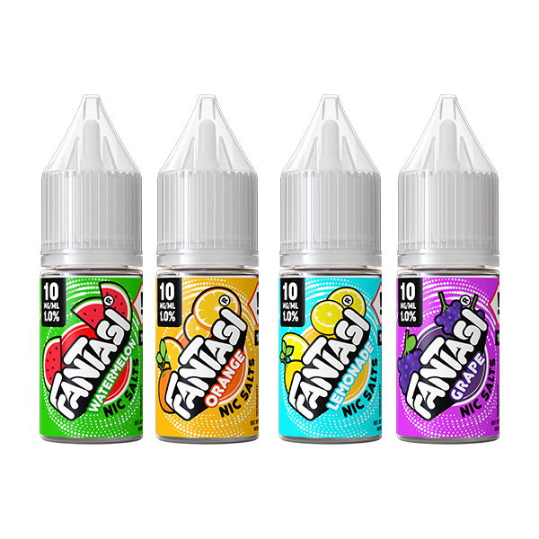 10mg Fantasi Nic Salt Series 10ml (50VG/50PG) - Flavour: Orange