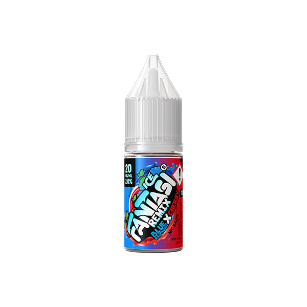 20mg Fantasi Nic Salt Remix Series 10ml (50VG/50PG) - Flavour: Grape x Strawberry