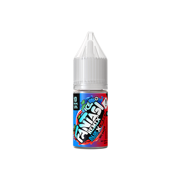 10mg Fantasi Nic Salt Remix Series 10ml (50VG/50PG) - Flavour: Blackcurrant x Grape Apple