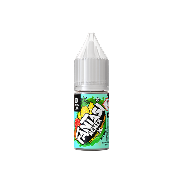 10mg Fantasi Nic Salt Remix Series 10ml (50VG/50PG) - Flavour: Grape x Strawberry