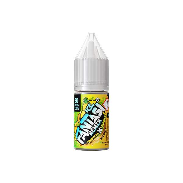 20mg Fantasi Nic Salt Remix Series 10ml (50VG/50PG) - Flavour: Grape x Strawberry