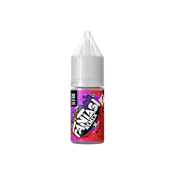 20mg Fantasi Nic Salt Remix Series 10ml (50VG/50PG) - Flavour: Fruit x Twist Ice