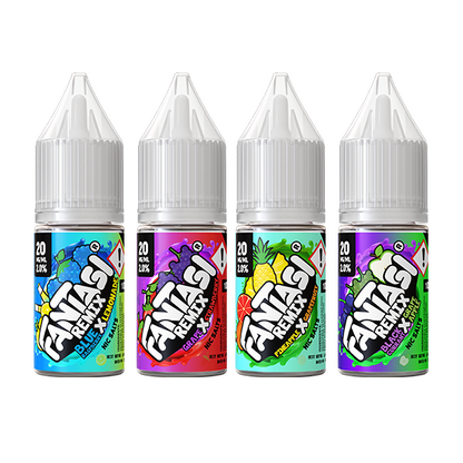 20mg Fantasi Nic Salt Remix Series 10ml (50VG/50PG) - Flavour: Blackcurrant x Lemon Ice