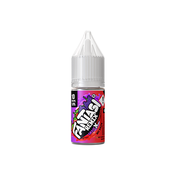 10mg Fantasi Nic Salt Remix Series 10ml (50VG/50PG) - Flavour: Blue Raspberry x Lemonade