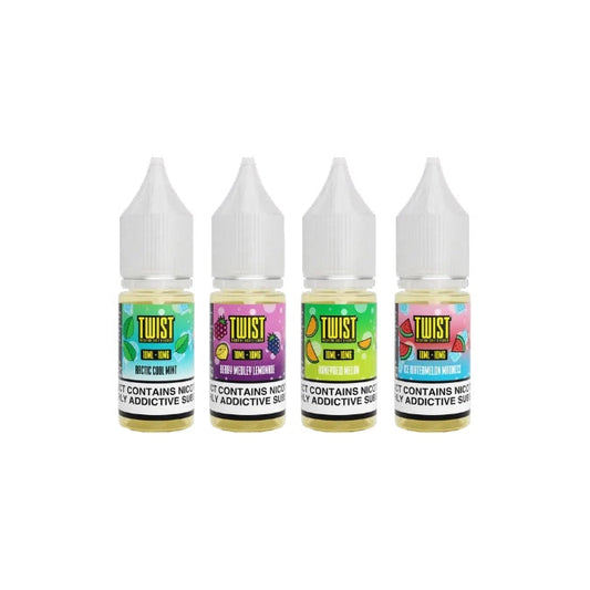 10mg Twist Nic Salt 10ml (50VG/50PG) - Flavour: Watermelon Madness