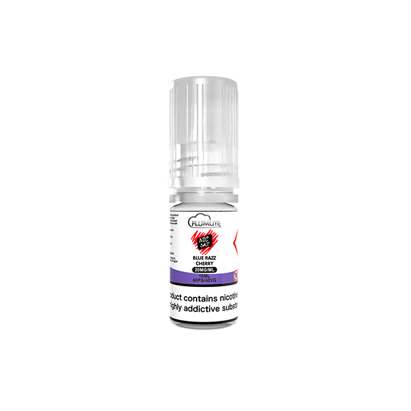 20mg Flumlite Nic Salt (60PG/40VG) - Flavour: Blue razz cherry